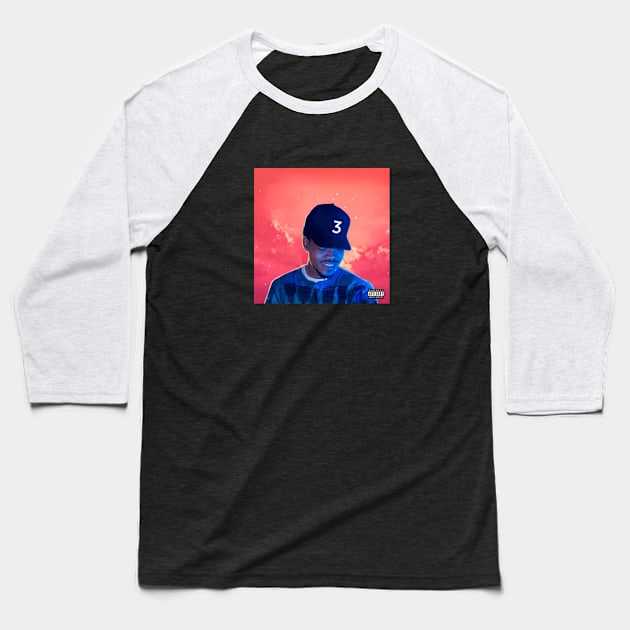 Chance the Rapper Coloring Book T-Shirt Baseball T-Shirt by kelmyster88